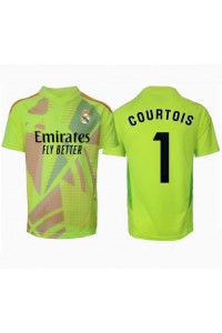 Real Madrid Thibaut Courtois #1 Keeper Fotballdrakt Tredje Klær 2024-25 Korte ermer